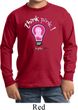 Kids Breast Cancer Awareness Shirt Think Pink Long Sleeve Tee T-Shirt