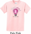 Kids Breast Cancer Awareness Shirt Think Pink Tee T-Shirt