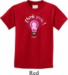 Kids Breast Cancer Awareness Shirt Think Pink Tee T-Shirt