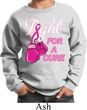 Kids Breast Cancer Awareness Sweatshirt Fight For a Cure Sweat Shirt