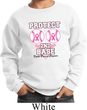 Kids Breast Cancer Awareness Sweatshirt Protect 2nd Base Sweat Shirt