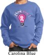 Kids Breast Cancer Awareness Sweatshirt Think Pink Sweat Shirt