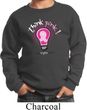 Kids Breast Cancer Awareness Sweatshirt Think Pink Sweat Shirt