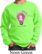 Kids Breast Cancer Awareness Sweatshirt Think Pink Sweat Shirt