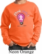 Kids Breast Cancer Awareness Sweatshirt Think Pink Sweat Shirt