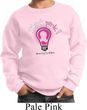 Kids Breast Cancer Awareness Sweatshirt Think Pink Sweat Shirt