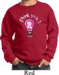 Kids Breast Cancer Awareness Sweatshirt Think Pink Sweat Shirt