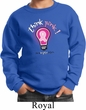 Kids Breast Cancer Awareness Sweatshirt Think Pink Sweat Shirt