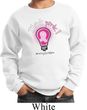 Kids Breast Cancer Awareness Sweatshirt Think Pink Sweat Shirt