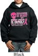 Kids Breast Cancer Hoodie Halloween Scary Breast Cancer Deadly Hoody