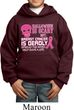 Kids Breast Cancer Hoodie Halloween Scary Breast Cancer Deadly Hoody