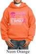 Kids Breast Cancer Hoodie Halloween Scary Breast Cancer Deadly Hoody