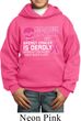 Kids Breast Cancer Hoodie Halloween Scary Breast Cancer Deadly Hoody