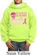 Kids Breast Cancer Hoodie Halloween Scary Breast Cancer Deadly Hoody