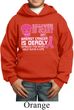 Kids Breast Cancer Hoodie Halloween Scary Breast Cancer Deadly Hoody