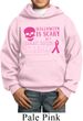 Kids Breast Cancer Hoodie Halloween Scary Breast Cancer Deadly Hoody
