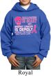 Kids Breast Cancer Hoodie Halloween Scary Breast Cancer Deadly Hoody