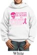 Kids Breast Cancer Hoodie Halloween Scary Breast Cancer Deadly Hoody