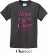 Kids Breast Cancer Tee Hope Love Cure Youth T-shirt