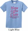Kids Breast Cancer Tee Hope Love Cure Youth T-shirt