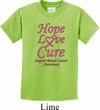 Kids Breast Cancer Tee Hope Love Cure Youth T-shirt