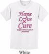 Kids Breast Cancer Tee Hope Love Cure Youth T-shirt
