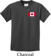 Kids Canada Tee Canadian Flag Pocket Print Youth T-shirt