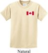 Kids Canada Tee Canadian Flag Pocket Print Youth T-shirt