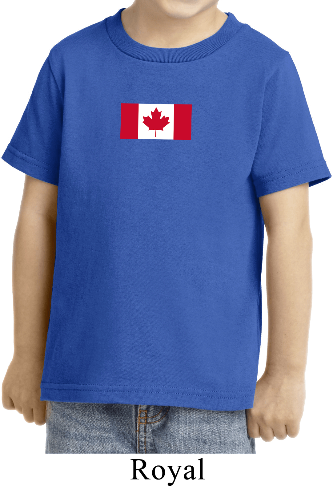 Kids Canada Tee Canadian Flag Small Print Toddler Shirt Canadian Flag