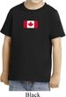 Kids Canada Tee Canadian Flag Small Print Toddler Shirt