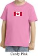 Kids Canada Tee Canadian Flag Small Print Toddler Shirt