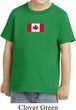 Kids Canada Tee Canadian Flag Small Print Toddler Shirt