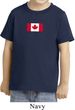 Kids Canada Tee Canadian Flag Small Print Toddler Shirt