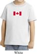 Kids Canada Tee Canadian Flag Small Print Toddler Shirt