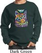 Kids Cat Sweatshirt Love Cat Youth Sweat Shirt