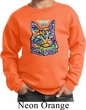 Kids Cat Sweatshirt Love Cat Youth Sweat Shirt