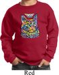 Kids Cat Sweatshirt Love Cat Youth Sweat Shirt