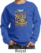 Kids Cat Sweatshirt Love Cat Youth Sweat Shirt