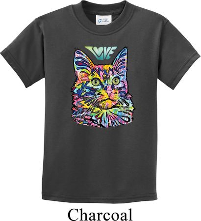 Kids Cat Tee Love Cat Youth T-shirt