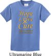 Kids Childhood Cancer Awareness Hope Love Cure Youth T-shirt
