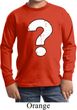 Kids Distressed Question Long Sleeve Shirt