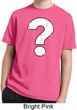 Kids Distressed Question Moisture Wicking Shirt