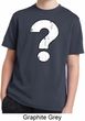 Kids Distressed Question Moisture Wicking Shirt
