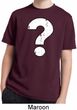 Kids Distressed Question Moisture Wicking Shirt