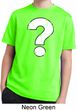 Kids Distressed Question Moisture Wicking Shirt