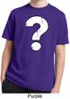 Kids Distressed Question Moisture Wicking Shirt