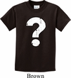 Kids Distressed Question Shirt