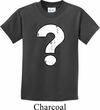 Kids Distressed Question Shirt