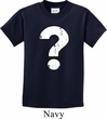 Kids Distressed Question Shirt