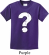 Kids Distressed Question Shirt